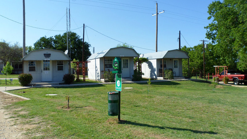 Country Place Community cabins in Hico, Texas